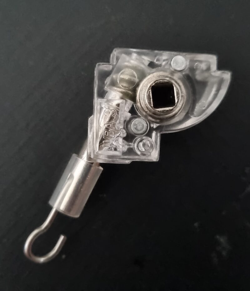 Tilter 25mm square drive tilt rod for Timber slatted venetian blind  square drive wand style metal shaft hook