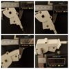 Tilter 50mm high profile wand operated Square drive style for venetian hook style