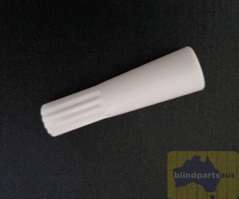 Wand handle scott 2 Wand knob or handle generic brand for aluminium fluted wands - grey