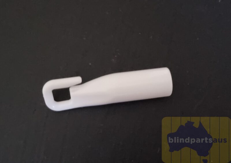 Wand hook generic brand for aluminium fluted wands - white
