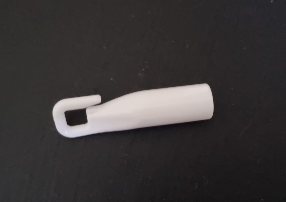 Wand hook Scott 1 Wand hook generic brand for aluminium fluted wands - white