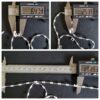 Bottom weight chain white only 127mm suits Uniline vertical blinds
