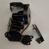 38mm Fitting kit Generic flat drive style roller blinds with retractable pin.. black long