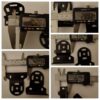 Fixing Bracket pinned style Black talon style