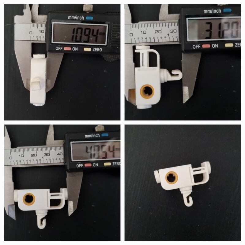Carrier metal spacer link 2 Carrier 42mm metal spacer link style to suit low profile 30mm x 42mm track