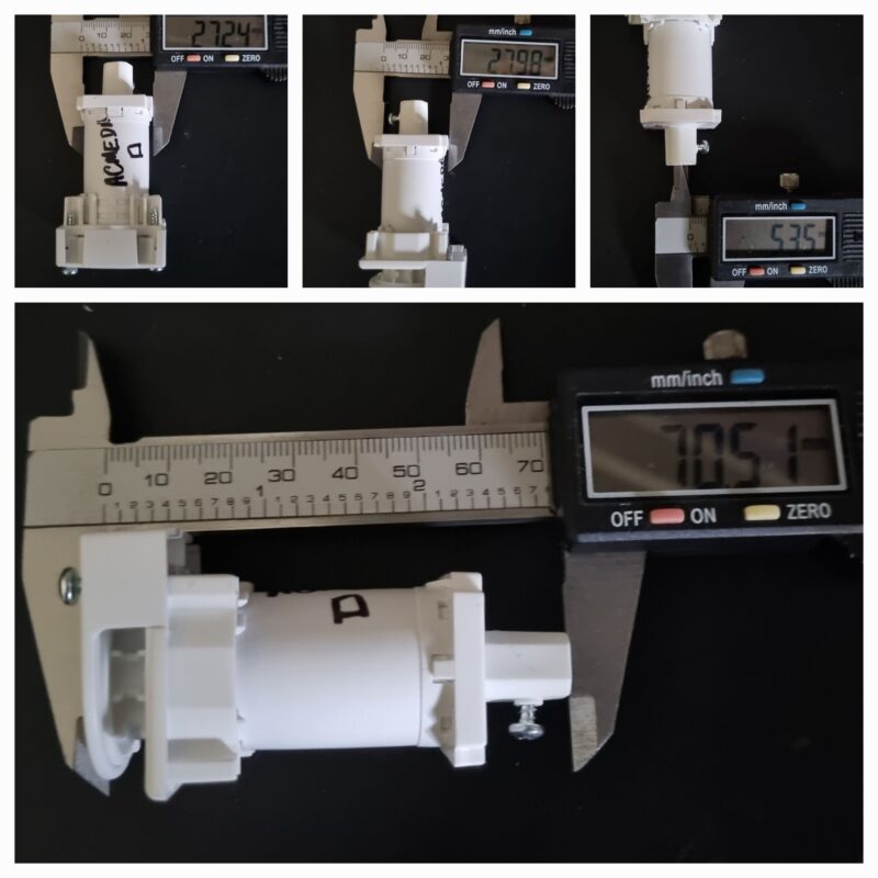 Control mechanism Acmeda Roman Blinds Square Drive 4mm