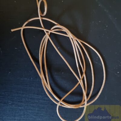 Cord 1.4mm Golden Oak / Tan coloured for 25mm venetian blinds & roman blinds...price per metre
