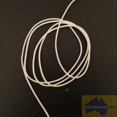 Cord 1.4mm white 1 Cord 1.40mm - White...price per metre