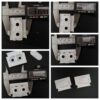 Wand operated Vertical Blind end caps unitrack or vintage track 42mm
