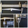 Louvre or slat hangers Faber 127mm Grey...very rare parts