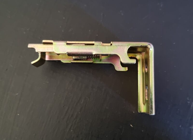Fixing bracket 50mm aluminium venetian blinds Face Fit