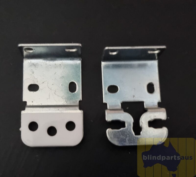 Fixing brackets 45mm vintage roller blind with grommets..brand new