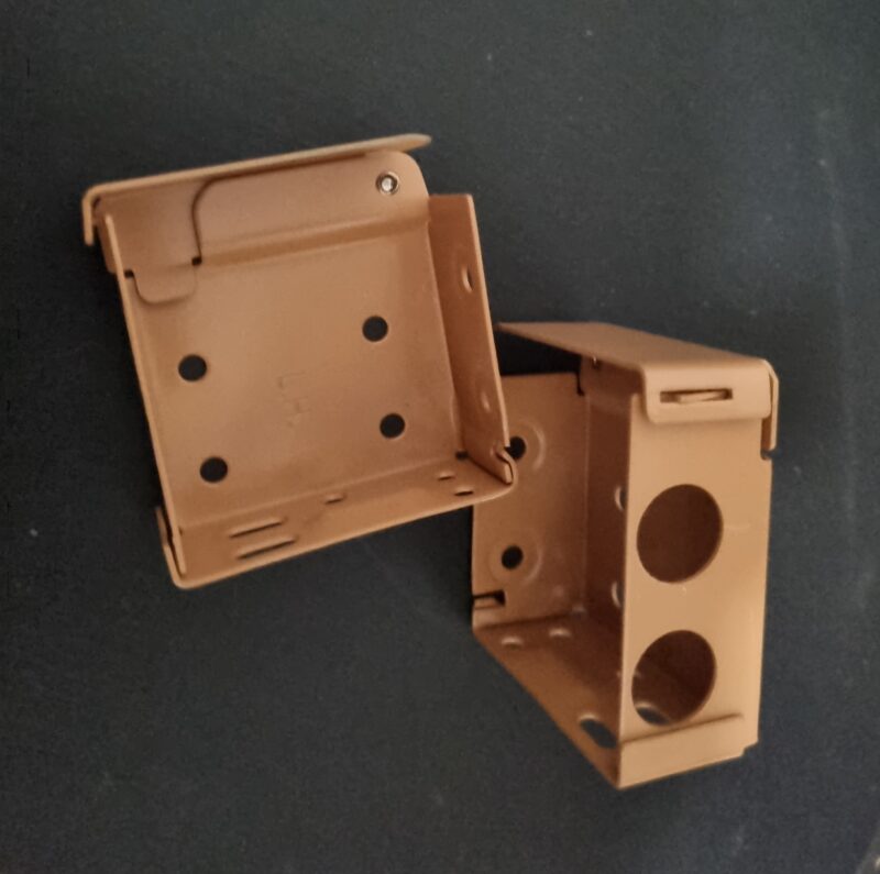 Fixing bracket 50 x 50mm high profile headrails aluminium or faux wood venetian blinds..old style new brackets