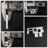 Centre magnetic support for tilt rod Suntex brand vertical blind track