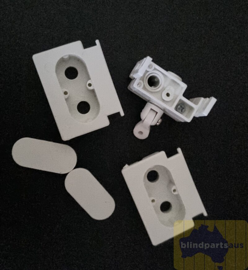 Wand conversion kit high profile 2 Wand conversion kit Vertical Blind ,white only available unitrack or vintage track 42mm
