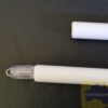 Wand 900mm for venetian blinds with eye style tilter – painted white