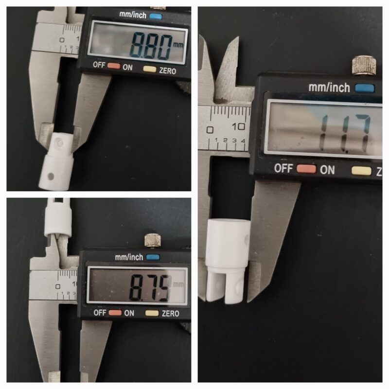 Wand connection vertical blinds replacement parts