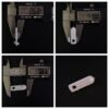 Curtain track return droppers or clips for hooks.