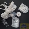 Fitting kit 25mm flat pin spotlight 2 25mm control unit & fitting kit for roller blinds generic brand white flat pin drive