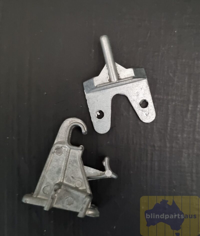 50mm high profile idler end for vintage timber venetian blind timber rail style