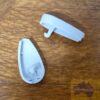 Kadeco End Cap for rails on panel glides Grey Kadeco