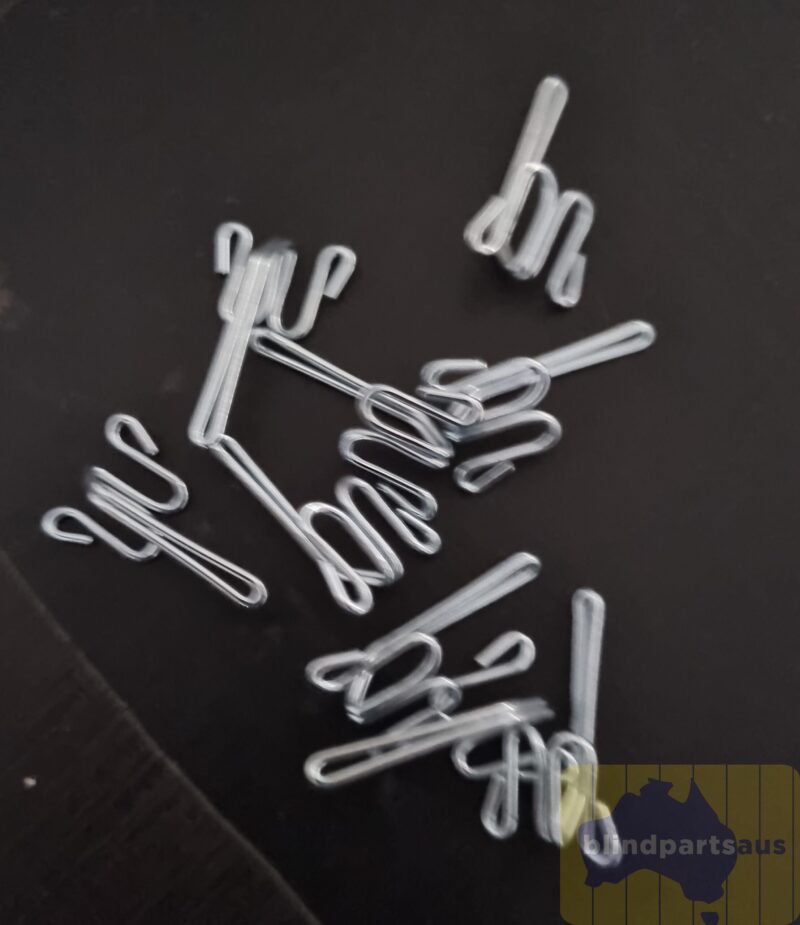 Curtain track gathering hooks steel for curtains  ...pack of 10