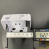 Venetian fixing brackets 40x50mm headrail - white