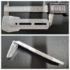 Face Fit Brackets 103mm for curtains, vertical blinds or roman blinds