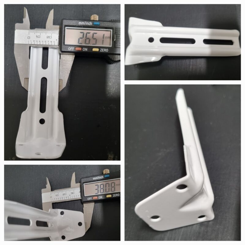 Face Fit Brackets 103mm for curtains, vertical blinds or roman blinds