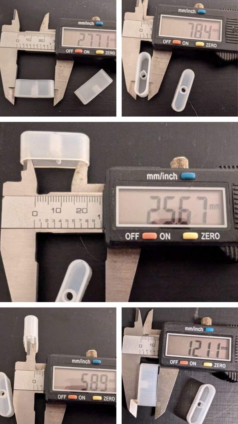 End Caps 25mm for Spotlight Flat Bottom Rail - sold in pairs