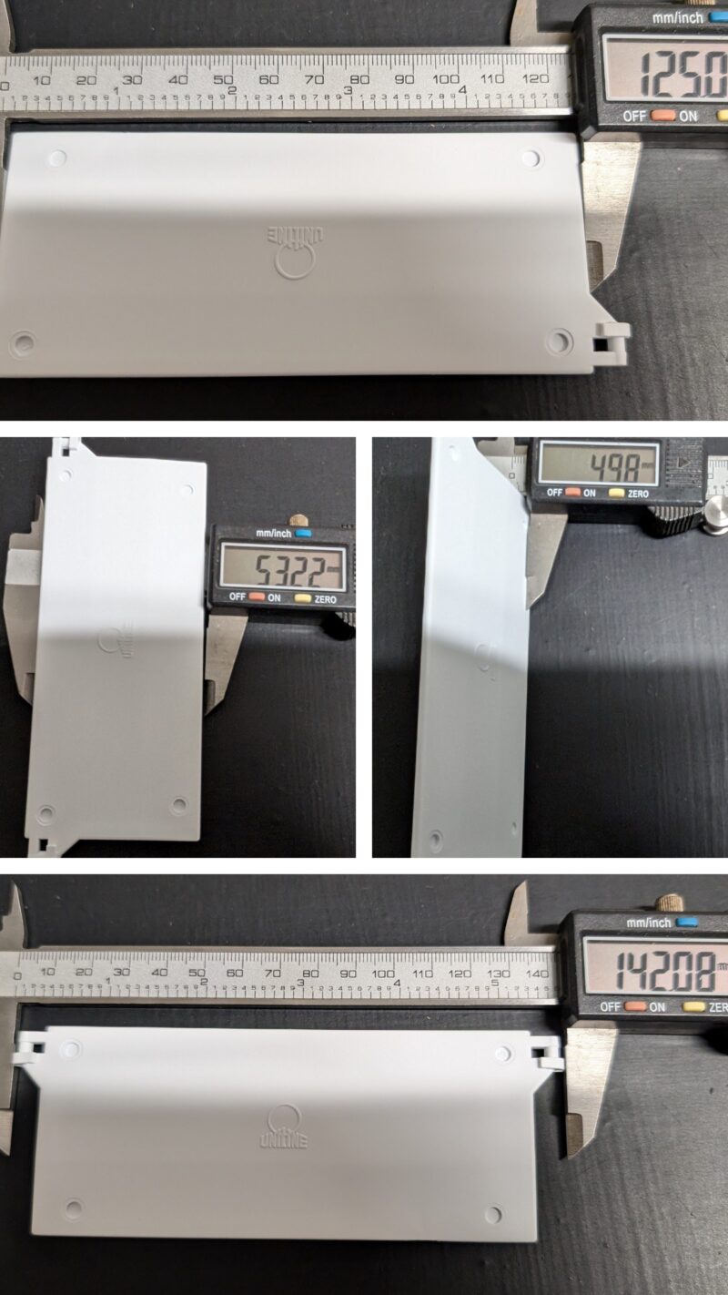 Bottom weights 127mm for vertical blinds - Chained - Uniline