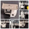 Tilter 50mm high profile Cord operated hex drive for venenetian blind hex drive
