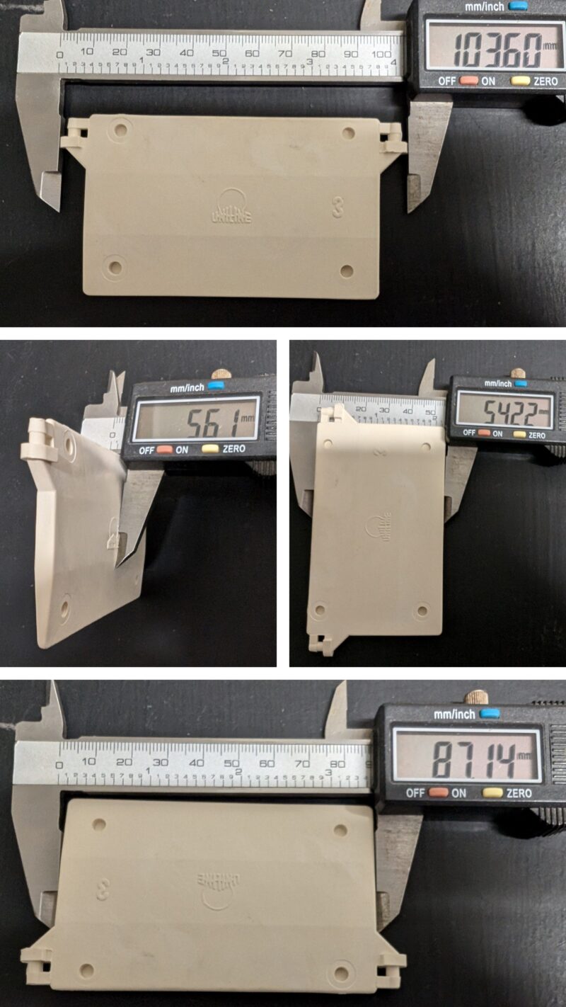 89mm chained uniline Bottom weights 89mm for vertical blinds - Chained - Uniline