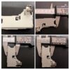 Control unit for folding fabric blinds - right hand