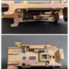 Fixing bracket 50mm top fit V2 for aluminium venetian blinds bronze colour