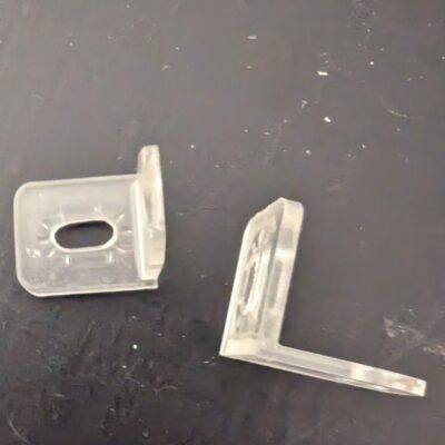 Hold Down brackets 25mm Slimline venetian blinds short sold in pairs