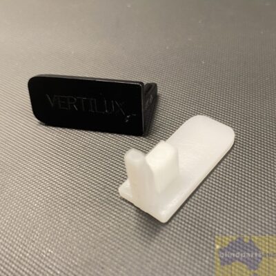 End Cap Rectangular / Ovolo Bottom Rail roller blinds - Vertilux