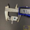 Vertical carrier removeable hook - plastic spacer white