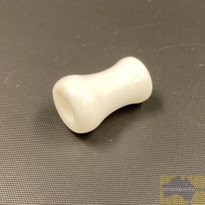 Cord acorn white plastic