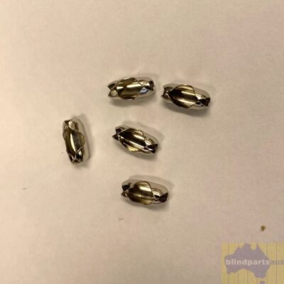 Chain joiner 4.5mm for roller blinds - zinc pack of 5