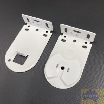 Acmeda RB08 roller blind brackets - 55mm projection - white