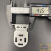 Sunboss roller blind bracket set - 40mm white