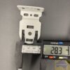 Sunboss roller blind bracket set - 40mm white