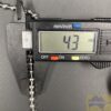 Blind chain loop 4.5mm metal