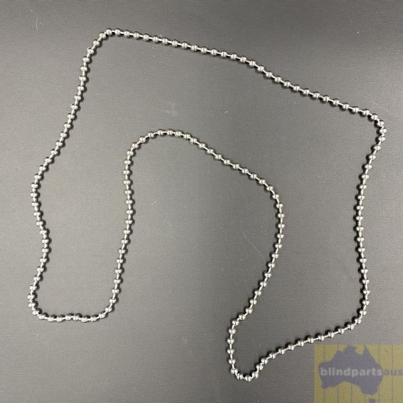 Control chain 4.5mm nickel loop