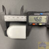 Blind Cord tensioner clip on white