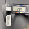 Blind Cord tensioner clip on white