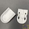 Blind Cord tensioner clip on white
