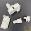 Vertical blind control set low profile track