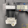 Vertical blind control set low profile track